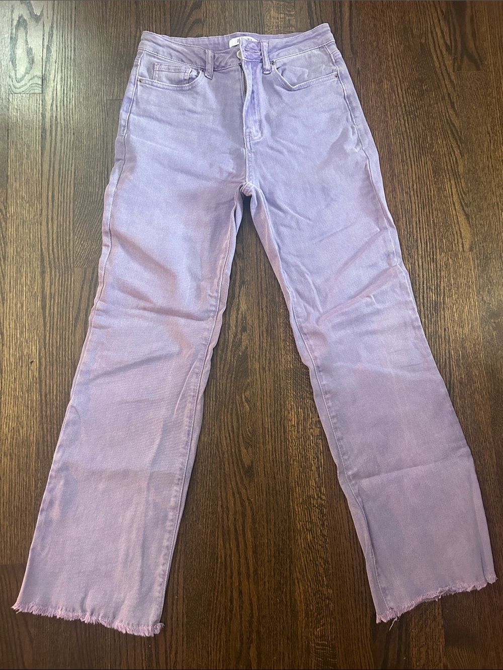 Women’s Lavender Straight-Leg Jeans